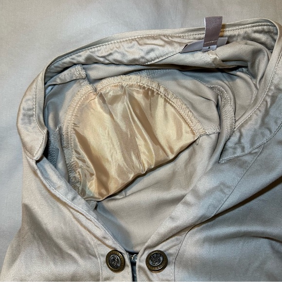 Roz & Ali Tan Button-Up Utility Jacket 2X - Picture 9 of 13